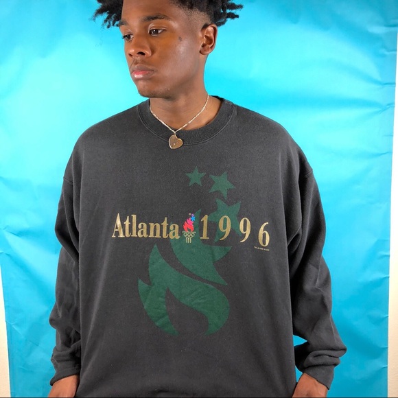 Vintage 1992 Atlanta Olympics 1996 Sweatshirt - Picture 2 of 4